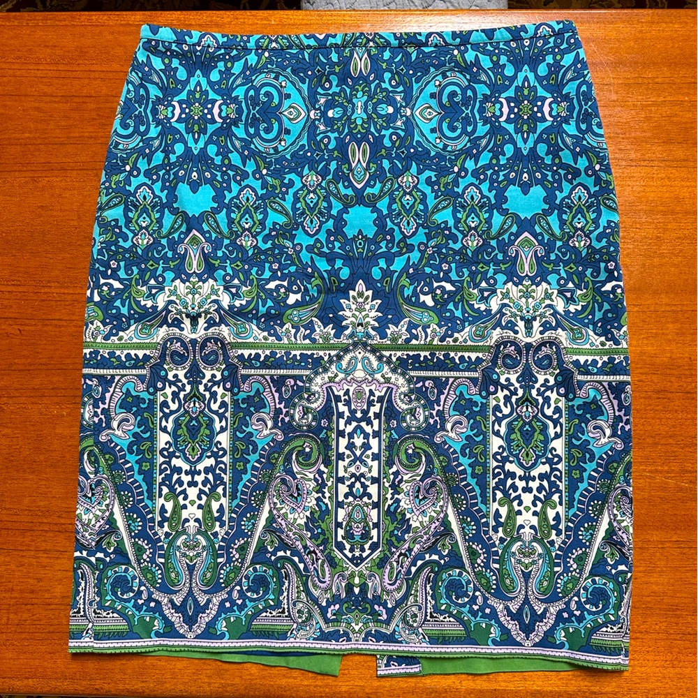 Talbots Paisley skirt - stunning!